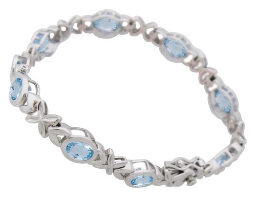 Blue Topaz Bracelet